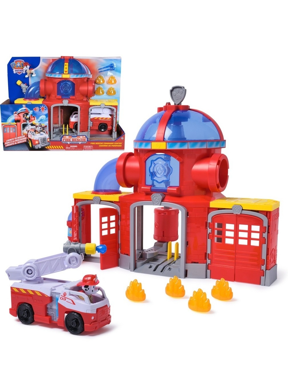 Paw Patrol Marshall Fire Rescue Playset